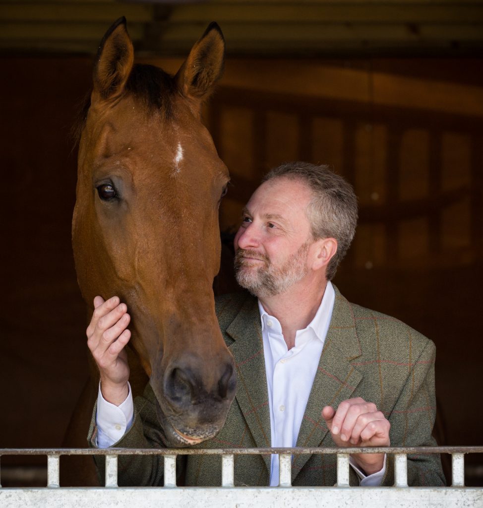Simon and Tom from a private commission equine portrait. By Hannah Freeland Photography - Equine Photographer.
